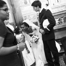 photographe mariage Chamonix fin de cérémonie