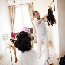 photographe mariage Source de Caudalie coiffure
