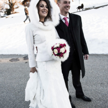 photographe mariage hiver Crest-Voland